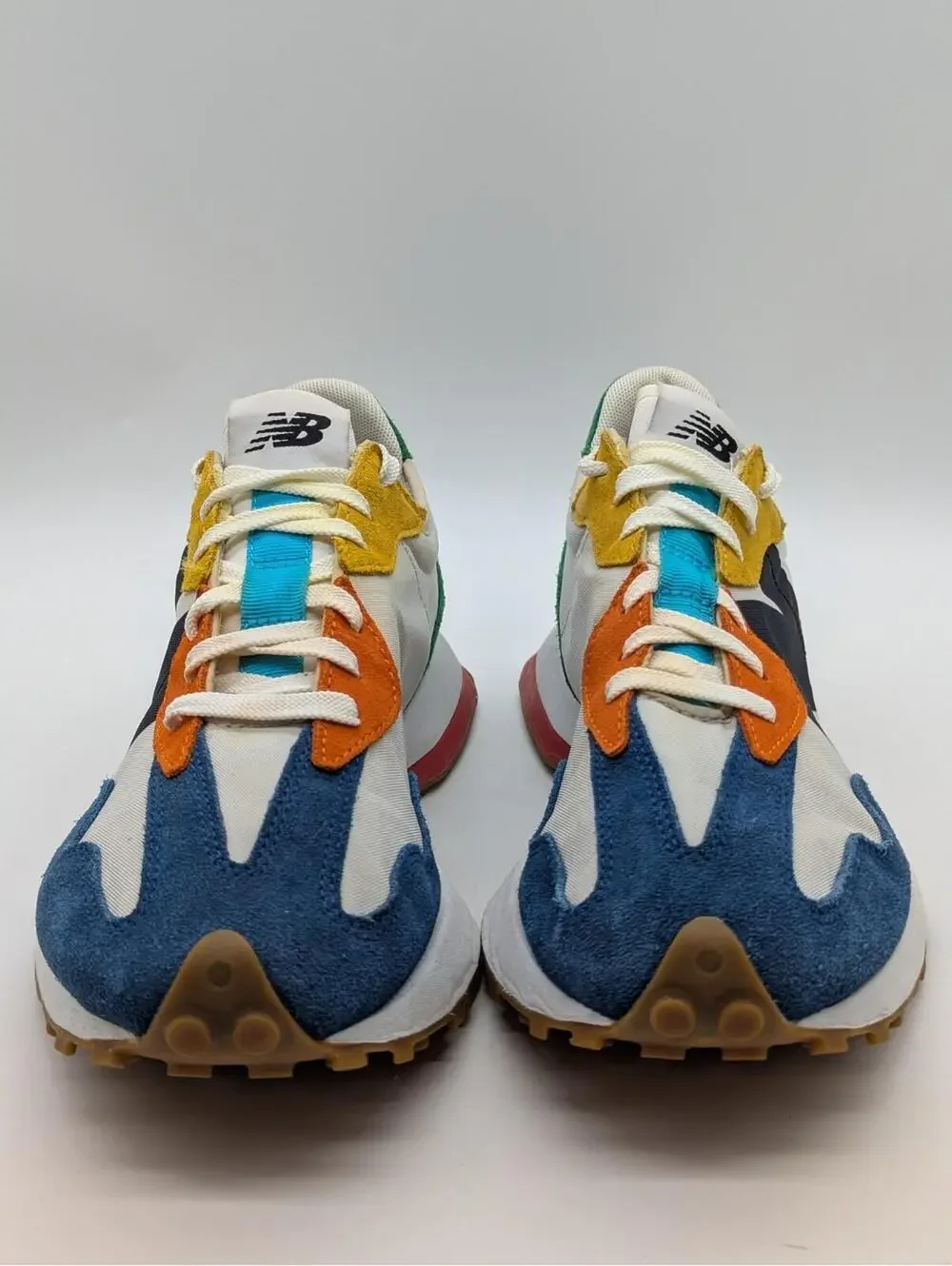 New Balance 327 Mens Size 11 - Multi-Color Colorblock Running Shoes MS327PBA - Picture 2 of 9